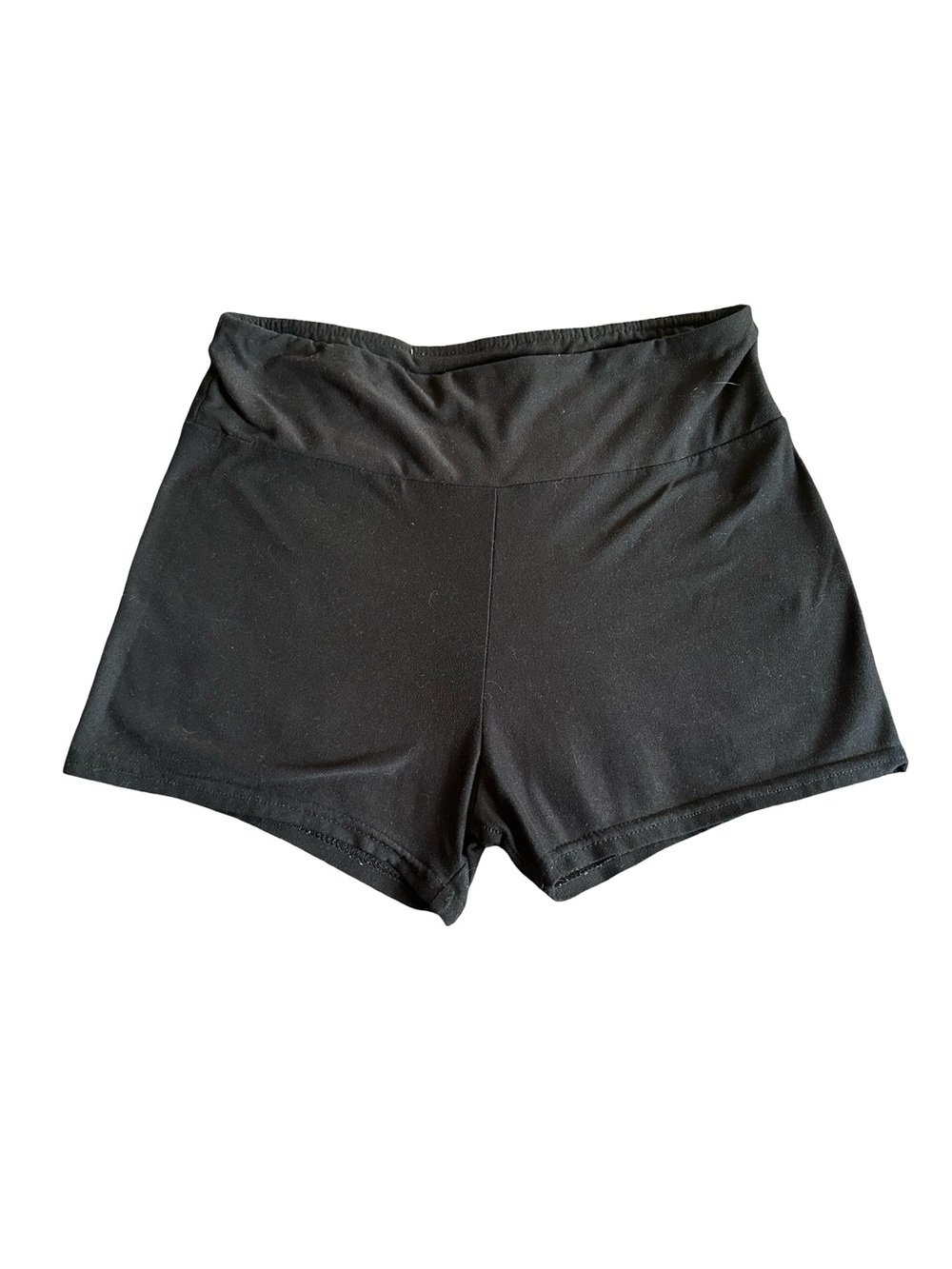 No Boundaries Black High-Rise Bike Shorts